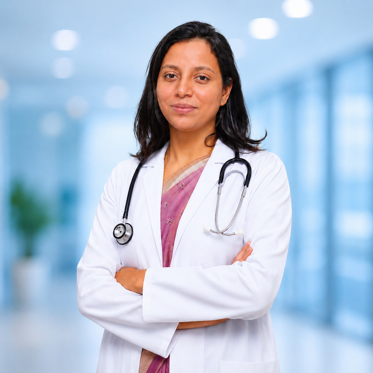 Portrait of Dr Ramya Reddy